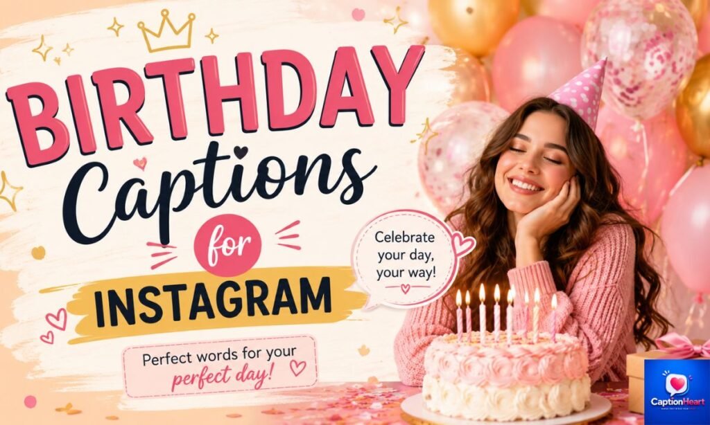 Birthday Captions for Instagram