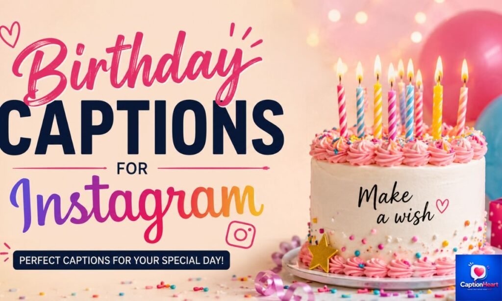 Birthday Captions for Instagram