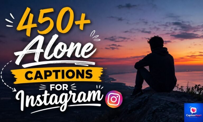 Alone Captions for Instagram