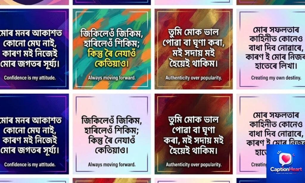 Attitude Quotes In Assamese