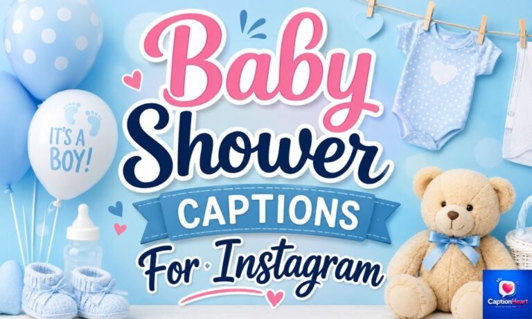 Baby Shower Captions For Instagram
