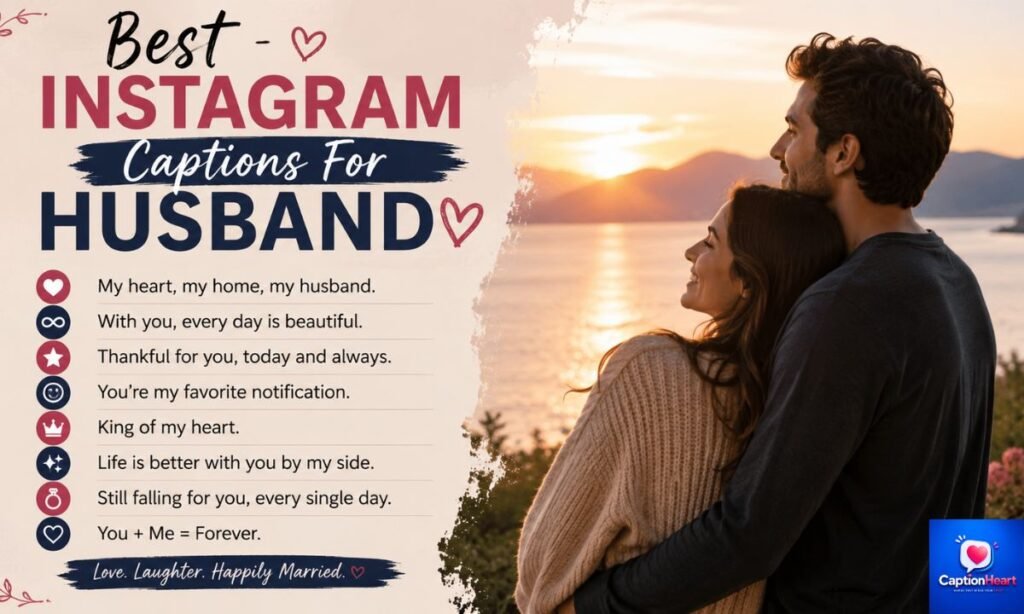 Best Instagram Captions For Husband