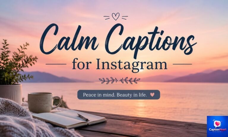 Calm Captions for Instagram