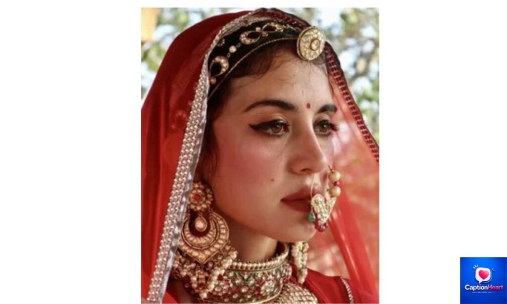 Caption For Rajasthani Look