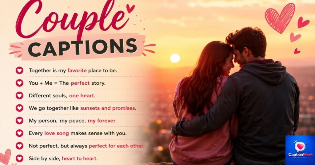 Cute Couple Captions for Instagram