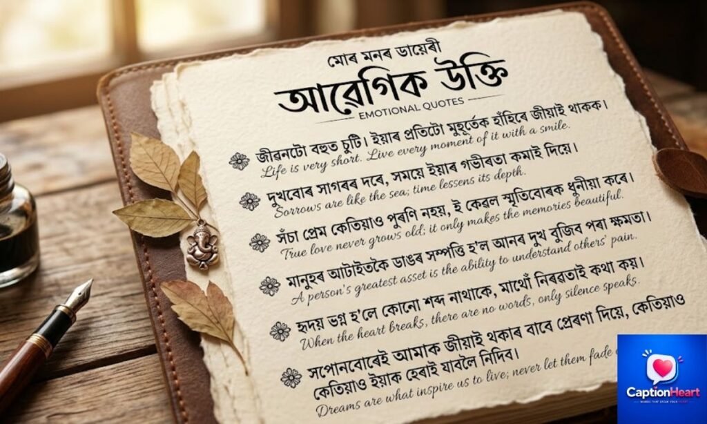 Emotional Quotes In Assamese