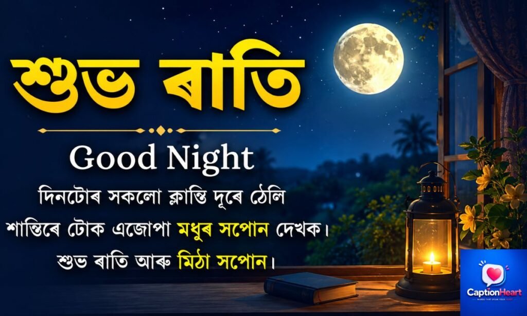 Good Night Quotes In Assamese