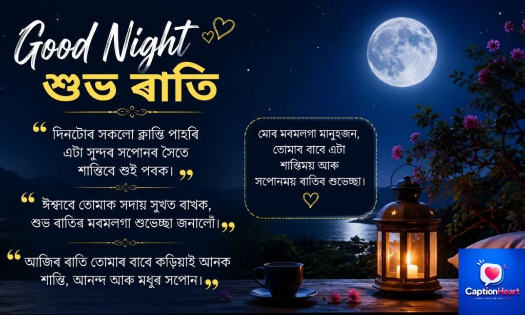 Good Night Quotes In Assamese