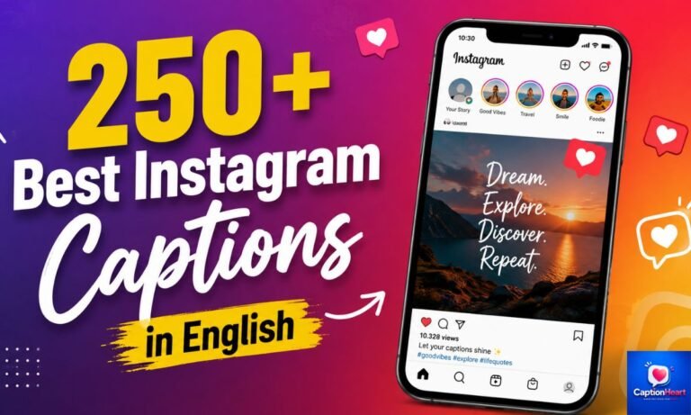 Instagram Captions in English