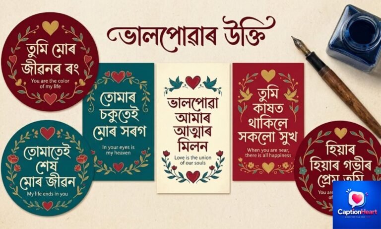 Love Quotes In Assamese