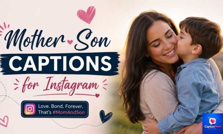 Mother-Son Captions for Instagram