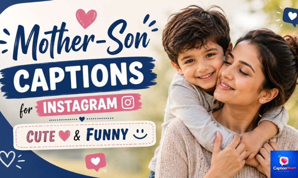 Mother-Son Captions for Instagram