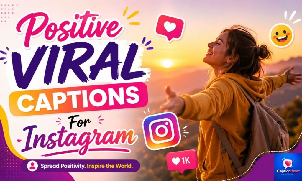 Positive Viral Captions For Instagram