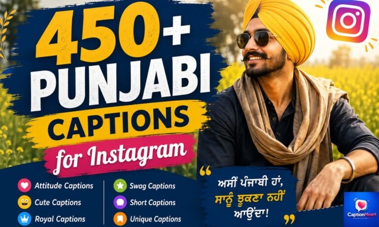 Punjabi Captions for Instagram