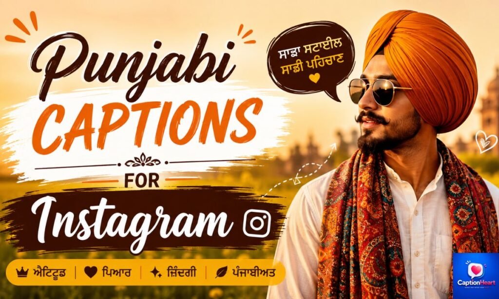 Punjabi Captions for Instagram
