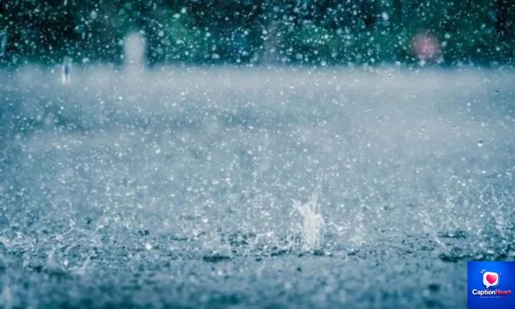 Rain Captions for Instagram