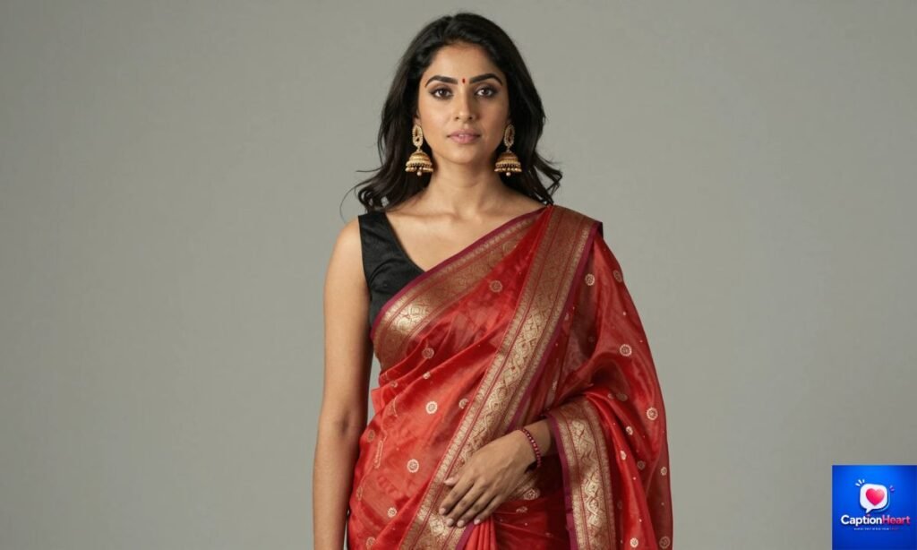 Saree Caption for Instagram in Hindi