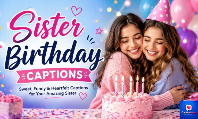 Sister Birthday Captions