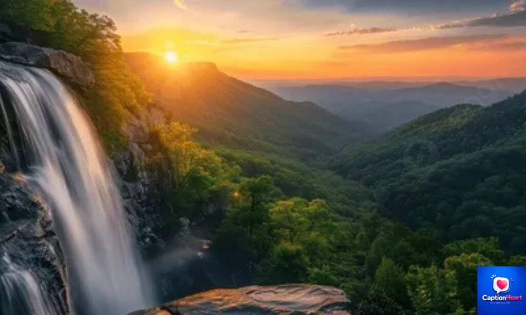 Waterfall Captions for Instagram