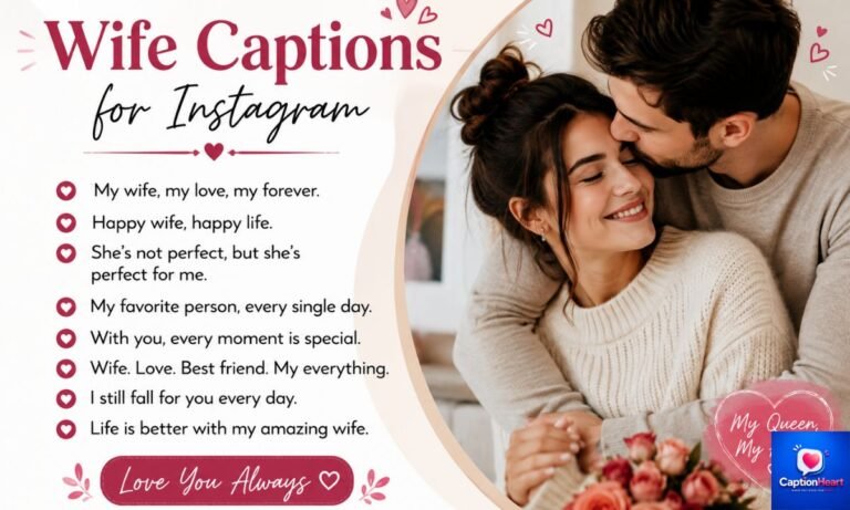 Wife Captions for Instagram