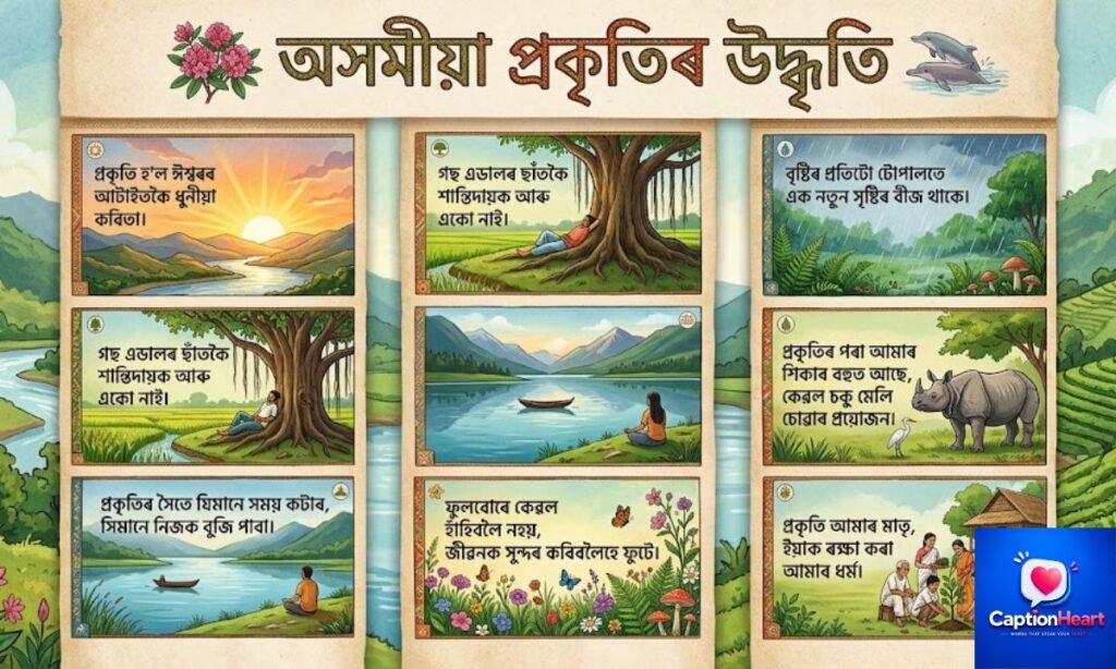 Nature Quotes In Assamese