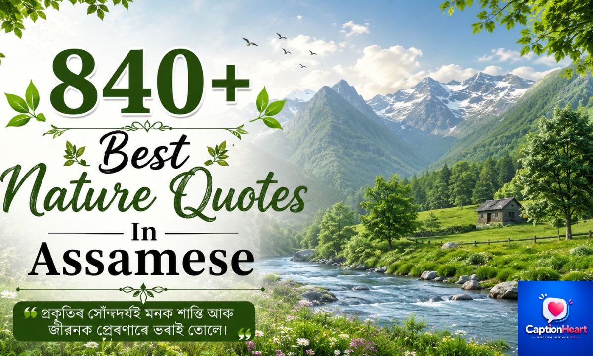 Nature Quotes In Assamese